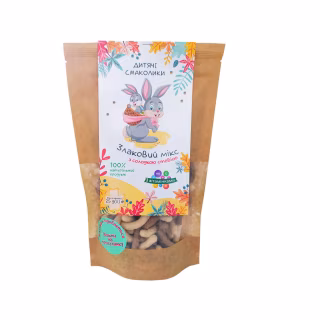 Дитячі снеки Дитячі Смаколики Злаковий мікс з солодкою стевією і вітамінами 25 г (1181034)