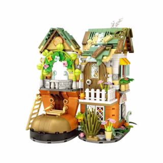 Конструктор LOZ mini Хижина гномів без фігурок (1226)