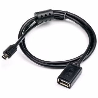 Перехідник OTG USB 2.0 AF to Mini 5P 0.1m Atcom (12822)