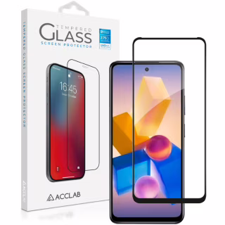 Скло захисне ACCLAB Full Glue Infinix Hot 40i Black (1283126588914)