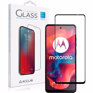 Стекло защитное ACCLAB Full Glue Moto G04 Black (1283126594250)