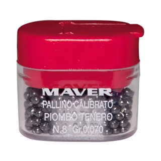 Грузило Maver набір Pallini Supercalibrati Teneri 4 (0.162g) (1300.34.53)