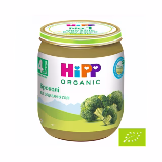 Детское пюре HiPP Первое детское брокколи 125 г (1424132)