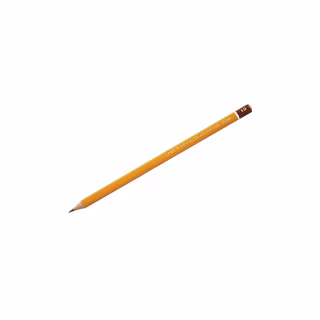 Карандаш графитный Koh-i-Noor 5В без резинки корпус Желтый (1500.5B)