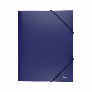 Папка на резинках Axent A4 500 мкм blue (1508-02-A)