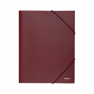 Папка на резинках Axent A4 500 мкм burgundy (1508-04-A)