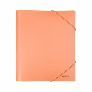 Папка на резинках Axent A5 410 мкм Pastelini peach (1514-42-A)