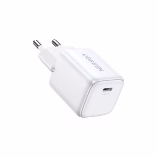 Зарядний пристрій Ugreen CD319 Nexode Mini USB-C PD30W GaN White (15326)