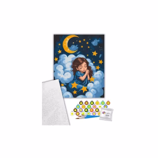 Картина по номерам ArtCraft Спляче янголятко 40х50 см (15589-AC)