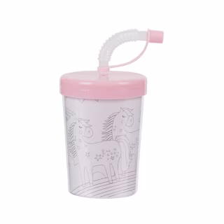 Набор для творчества Crayola Стаканчик-раскраска Пони-клуб С карандашами (15765-B)