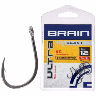 Крючок Brain Ultra Beast 12 (10шт/уп) (1858.52.47)