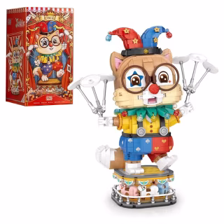 Конструктор LOZ mini Клоун Белка (1947)