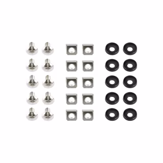 Крепление для 19" оборудования Cablexpert (винт M6, гайка, шайба) комплект крепежа М6 * 50 (19A-FSET-02)