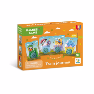 Обучающий набор DoDo Магнитная игра Путешествие на поезде (200254)