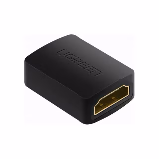 Перехідник HDMI F to HDMI F 4K 60Hz black Ugreen (20107)
