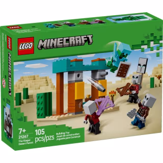 Конструктор LEGO Minecraft Пустельний патруль розбійника (21267)