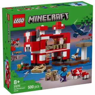 Конструктор LEGO Minecraft Грибний будинок (21270)