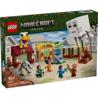 Конструктор LEGO Minecraft Напад на село з повітряною кулею Ґаст (21273)