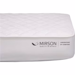 Наматрасник MirSon №5007 Exclusive Line Native Antiallergic обычный с резинкой по периметру 160x200 см (2200005334386)