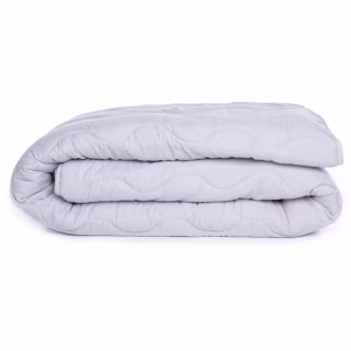 Ковдра MirSon антиалергенна EcoSilk всесезонна №9007 Eco Light Gray 155x215 см (2200005994344)