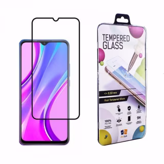 Стекло защитное Drobak Xiaomi Redmi 9A Full Cover Full Glue (Black) (222233) (222233)