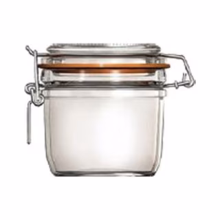 Банка Uniglass серія "Econ Round" з бугельною застібкою 200 мл (22502)