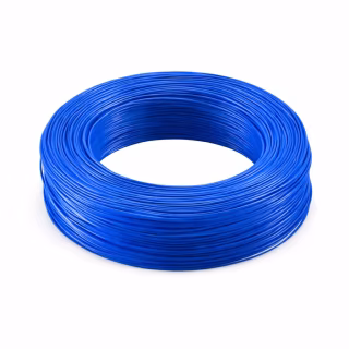 Кабель силовий MYSUN гнучкий, мідний, бухта 610м BLUE (24AWG-BL)