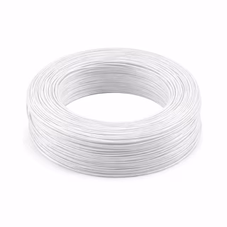 Кабель силовий MYSUN гнучкий, мідний, бухта 610м WHITE (24AWG-WT)
