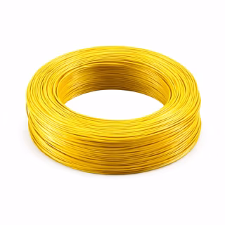 Кабель силовий MYSUN гнучкий, мідний, бухта 610м YELLOW (24AWG-YL)
