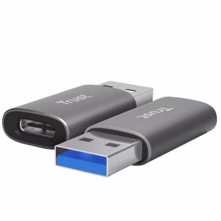 Перехідник USB-C to USB-A 3.2 Adapter 2-Pack Trust (25573_TRUST)