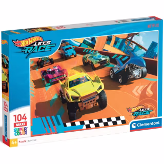 Пазл Clementoni Hot Wheels серия MAXI, 104 элемента (25762)