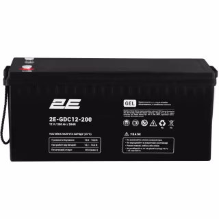 Батарея до ДБЖ 2E 2E-GDC12-200 12V 200Ah (2E-GDC12-200)
