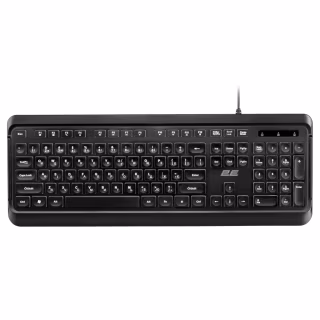 Клавиатура 2E 2E KS120 USB-A Black (2E-KS120UB_UA)