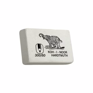 Ластик Axent мягкий Слон, 300/60 (полибег 2 шт) (300/60/2/P)