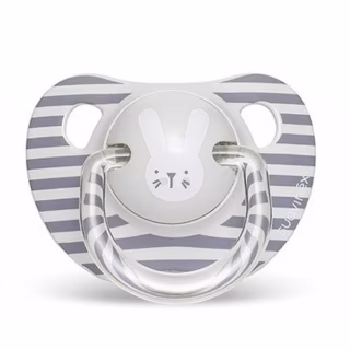 Пустышка Suavinex Hygge анатом.Уютные истории 6-18 мес. серый зайчик (306569)