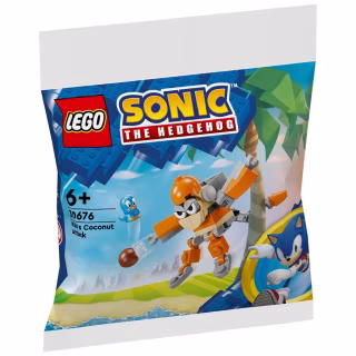 Конструктор LEGO Sonic Кокосова атака Кікі (30676)