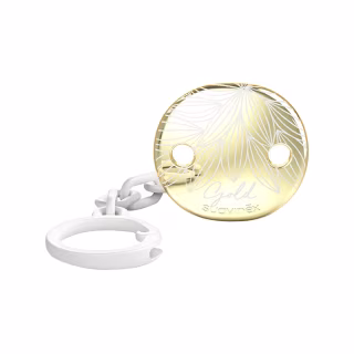 Клипса для пустышек Suavinex Gold Edition белая (307866)
