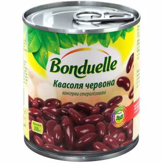 Овощная консервация Bonduelle Фасоль красная 200 г (3083680496117)
