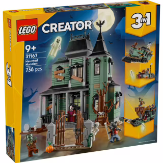Конструктор LEGO Creator Особняк с привидениями (31167)