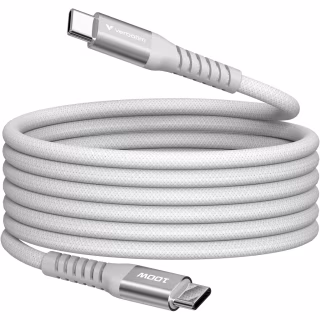 Дата кабель USB-C to USB-C 1.2m Magnetic 100W gray Verbatim (31854)