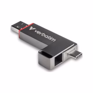 USB флеш накопичувач Verbatim 512GB QuickStick USB 3.2/USB-C (32042)
