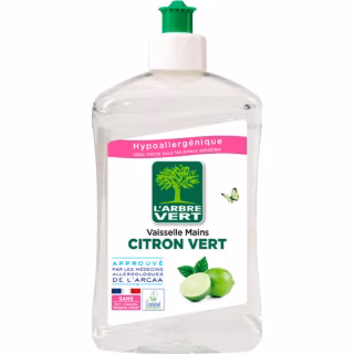 Средство для ручного мытья посуды L'Arbre Vert Лайм 500 мл (3450601016233/3450601047077)