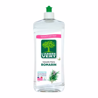 Засіб для ручного миття посуду L'Arbre Vert Розмарин 750 мл (3450601018039/3450601047152)