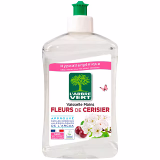 Средство для ручного мытья посуды L'Arbre Vert Цвет вишни 500 мл (3450601028434/3450601047138)