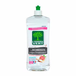 Засіб для ручного миття посуду L'Arbre Vert Грейпфрут з бікарбонатом 750 мл (3450601031632/3450601047275)