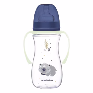 Пляшечка для годування Canpol babies Easystart Sleepy Koala 300 мл блакитна (35/238_blu)