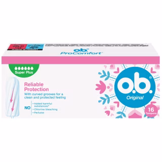 Тампони o.b. Original Super Plus 16 шт. (3574660089356/3574661350196)