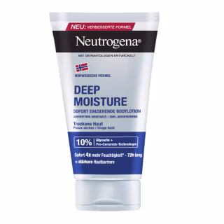 Лосьйон для тіла Neutrogena Глибоке зволоження для сухої шкіри 75 мл (3574660577518/3574661750538)