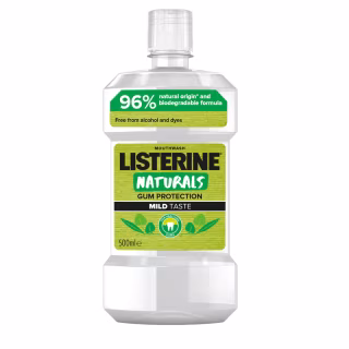 Ополіскувач для порожнини рота Listerine Naturals з ефірними оліями 500 мл (3574661643335/3574661657462)