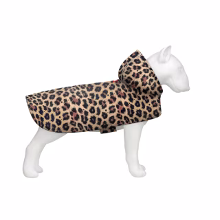 Дождевик для животных WAUDOG Clothes Накидка с капюшоном Леопард L (358-4066)
